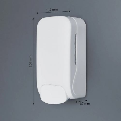 B&W Seifenspender 1000ml WEISS, manuell